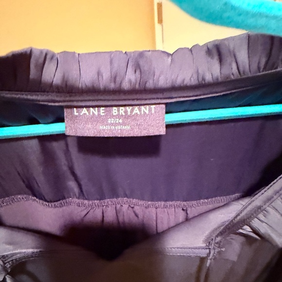 Lane Bryant Charcoal Gray Blouse - Picture 2 of 4